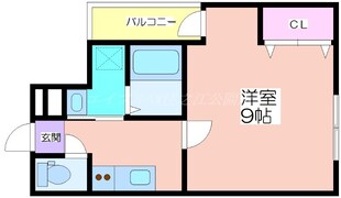 フジパレス沢ノ町Ⅱ番館の物件間取画像